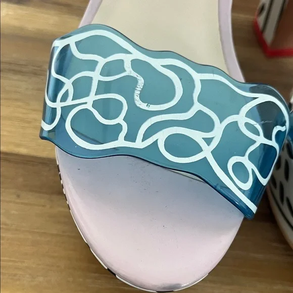 Sophia Webster Multicolor Graphic Platform Heels - Picture 3 of 10